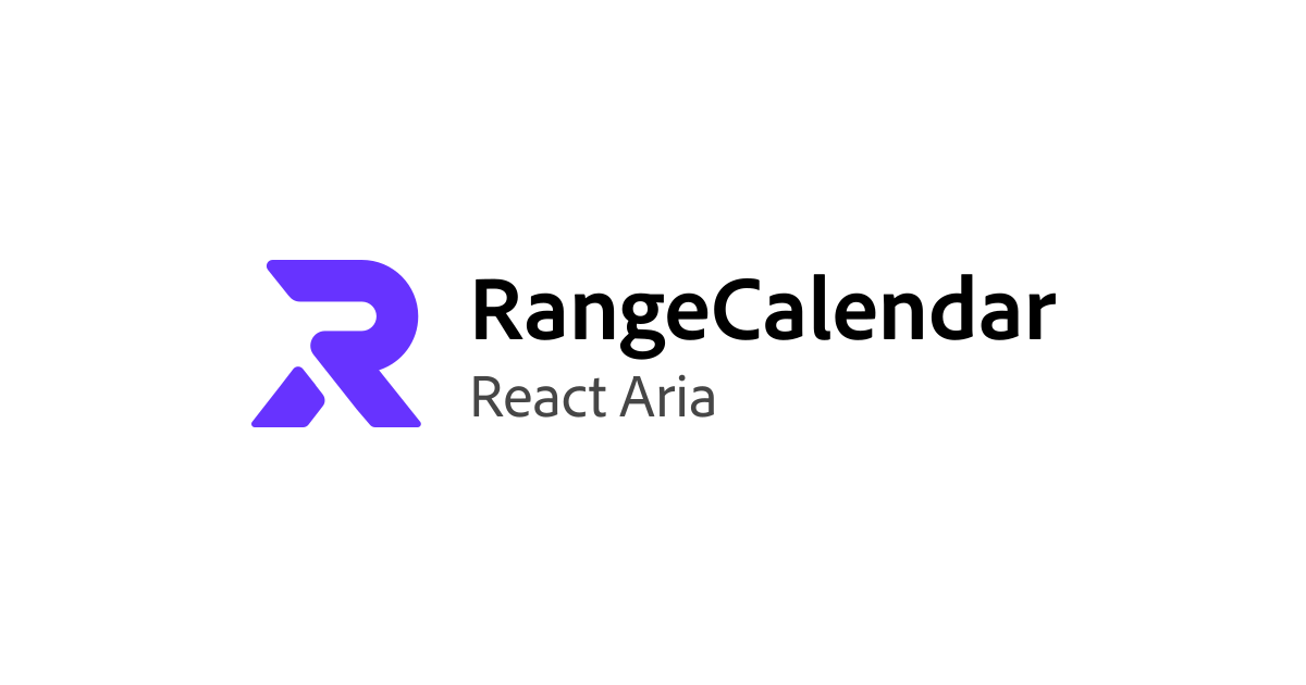 RangeCalendar | React Aria