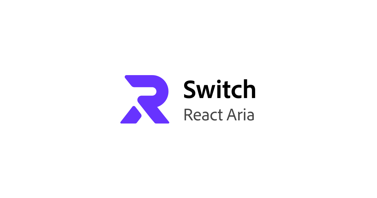 Switch | React Aria