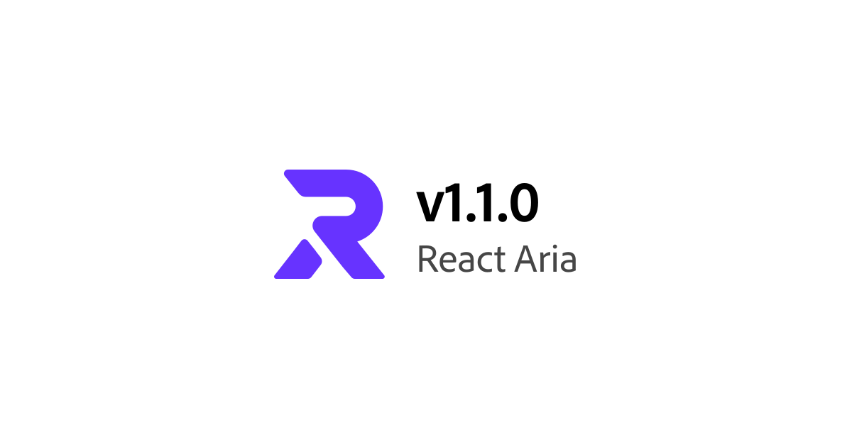 v1.1.0 | React Aria
